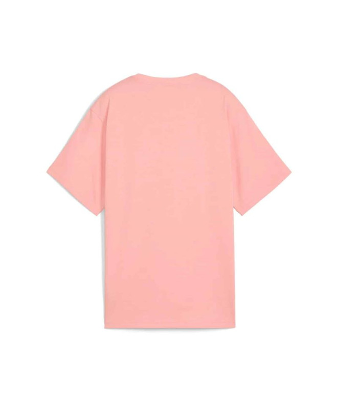 Camiseta Puma Essentials Tape RelaxedPink Fruit...