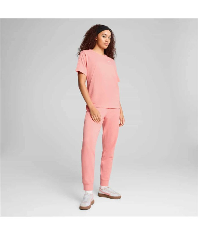 Camiseta Puma Essentials Tape RelaxedPink Fruit...