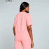 Camiseta Puma Essentials Tape RelaxedPink Fruit Mujer