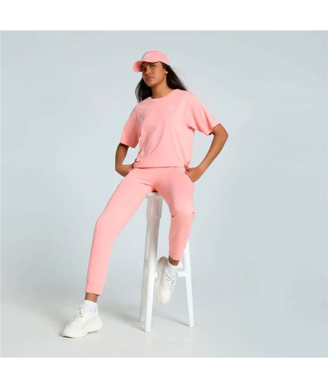 Camiseta Puma Essentials Tape RelaxedPink Fruit...