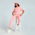 Camiseta Puma Essentials Tape RelaxedPink Fruit Mujer