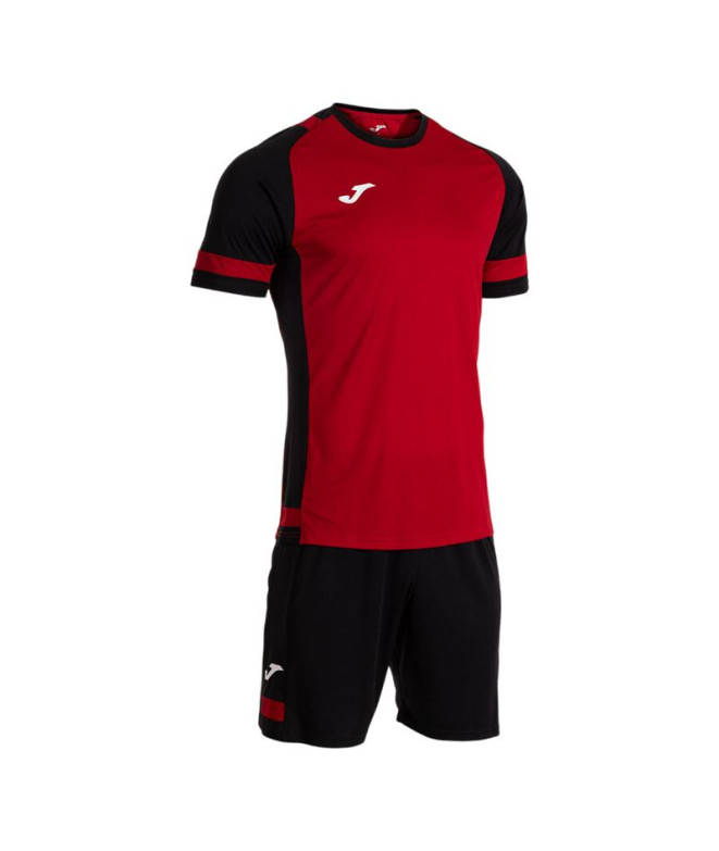 Conjunto de Fútbol Joma Lider Hombre Rojo/Negro