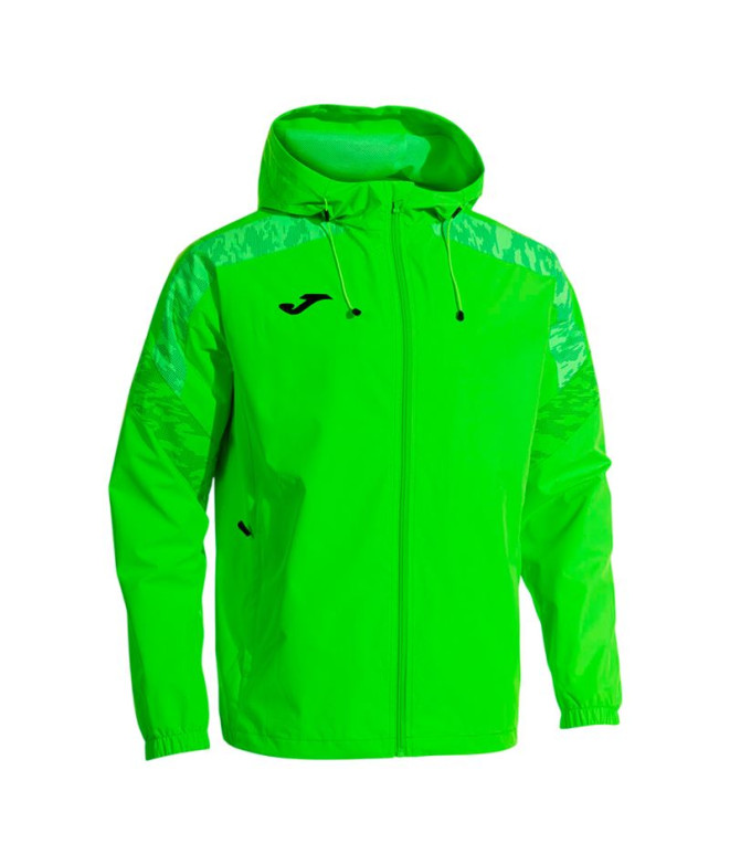 Chubasquero Joma ChampionViii Verde Flúor Menino