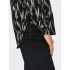 Camiseta Only Onlelite Life L/S Noos Mujer Negro