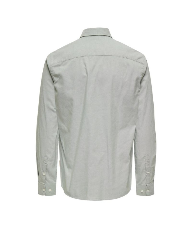 Camisa Only & Sons Onsalvaro Slim Ls Oxford...