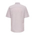 Camisa Only & Sons Onscaiden Life Ss Solid Linen Noos Hombre Nirvana
