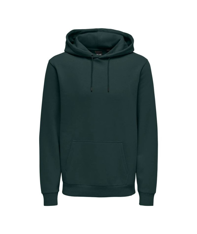 Sudadera Only & Sons Onsceres Sweat Noos Hombre Darkest Spruce
