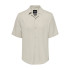 Camisa Only & Sons Onsdash Life Reg Res Ss 001 Noos Hombre Silver Lining