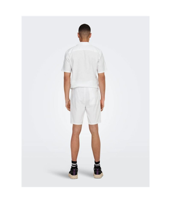 Pantalón Only & Sons Onslinus 0007 Cot Lin Noos...