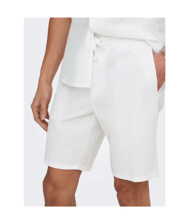 Pantalón Only & Sons Onslinus 0007 Cot Lin Noos...