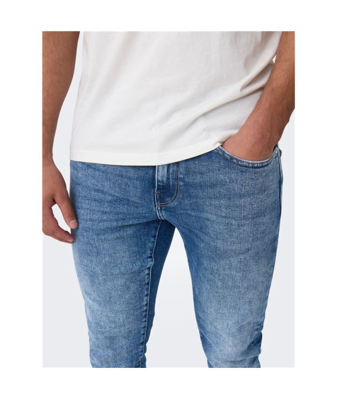 Pantalón Only & Sons Onsweft Reg. Mb 5094 Tai...