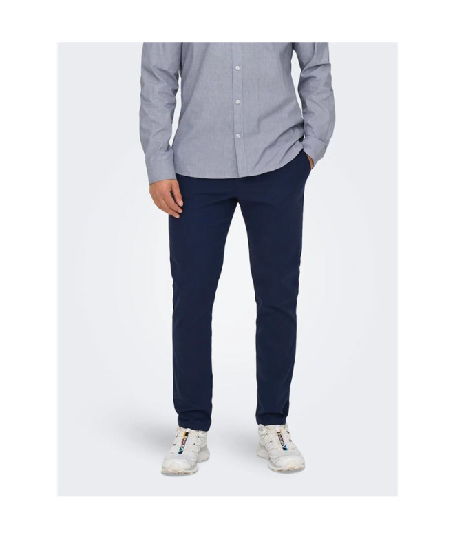Pantalón Only & Sons Onsmark Pete Slim Dobby...