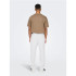 Calça Only & Sons Onssinus Loose 0007 Cot Lin Noos Homem Bright Branco