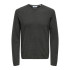 T-shirt Only & Sons Onseric Reg 12 Struc Crew Knit Noos  Homme Gris à rayures