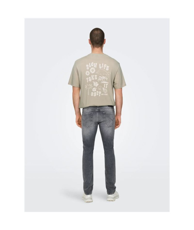 Pantalón Only & Sons Onsloom Slim Jax Mg 0419...