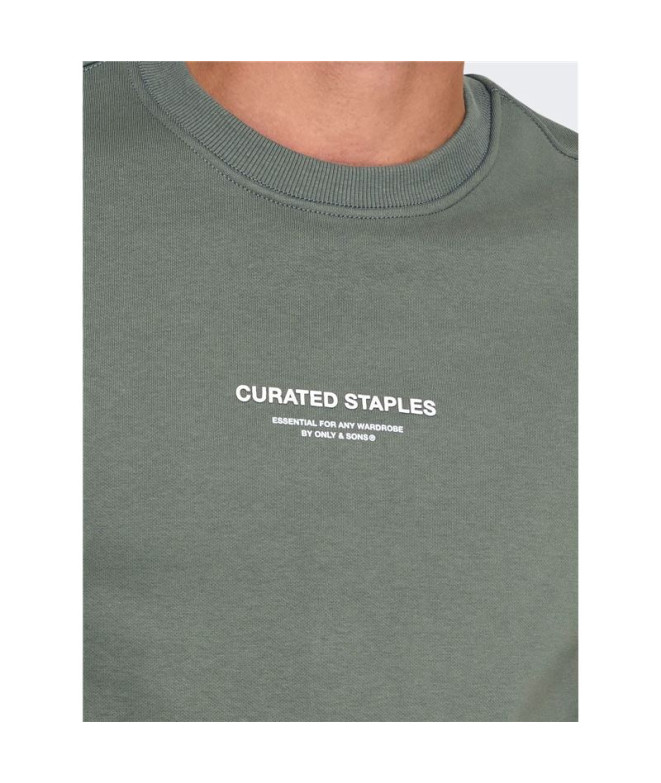 Sudadera Only & Sons Onscurated Reg Crew Neck...