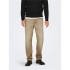 Pantalón Only & Sons Onsedge Straight Beige 2140 Tai Dnm Noos Hombre Beige