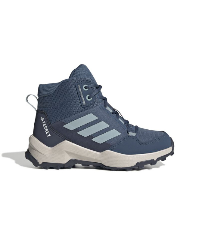 Zapatillas de Montaña adidas Terrex Ax4R Mid Infantil Azul Oscuro /Gris