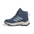 Sapatilhas de Montanha adidas Terrex Ax4R Mid Infantil Azul Escuro / Cinza
