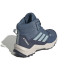 Sapatilhas de Montanha adidas Terrex Ax4R Mid Infantil Azul Escuro / Cinza