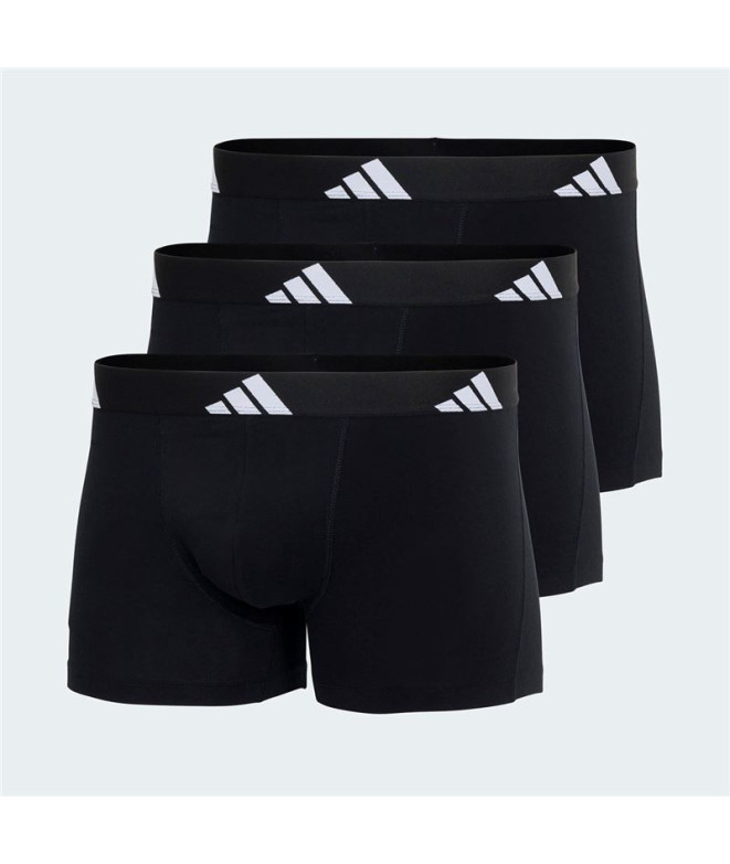 Cuecas adidas 3P Active Flex Cotton Preto