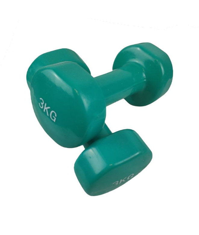 Pack 2 Pesas Vinilo 2 x 3 kg