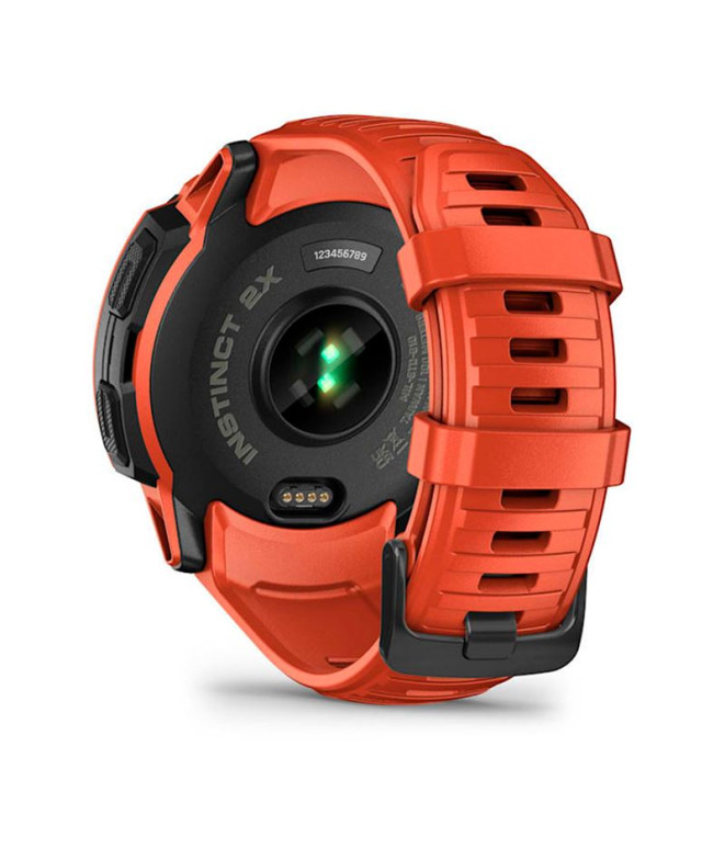 Relógio Garmin Instinct 2X Solar Vermelho