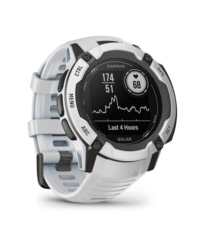 Relógio Garmin Instinct 2X Solar Branco