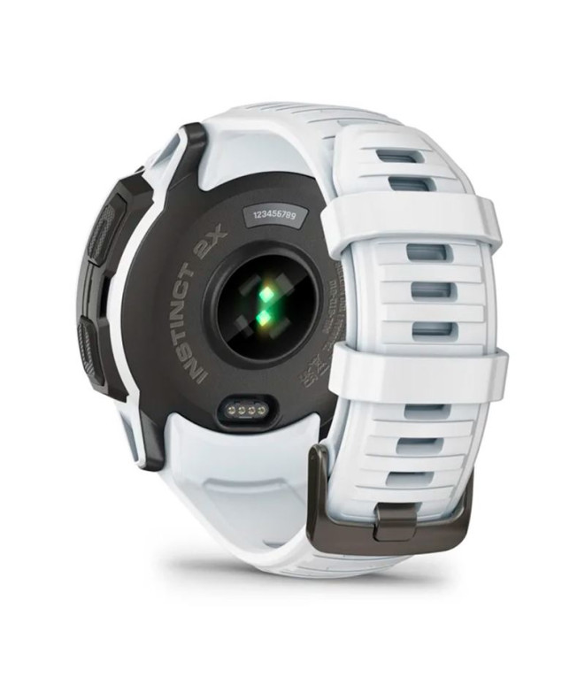 Relógio Garmin Instinct 2X Solar Branco