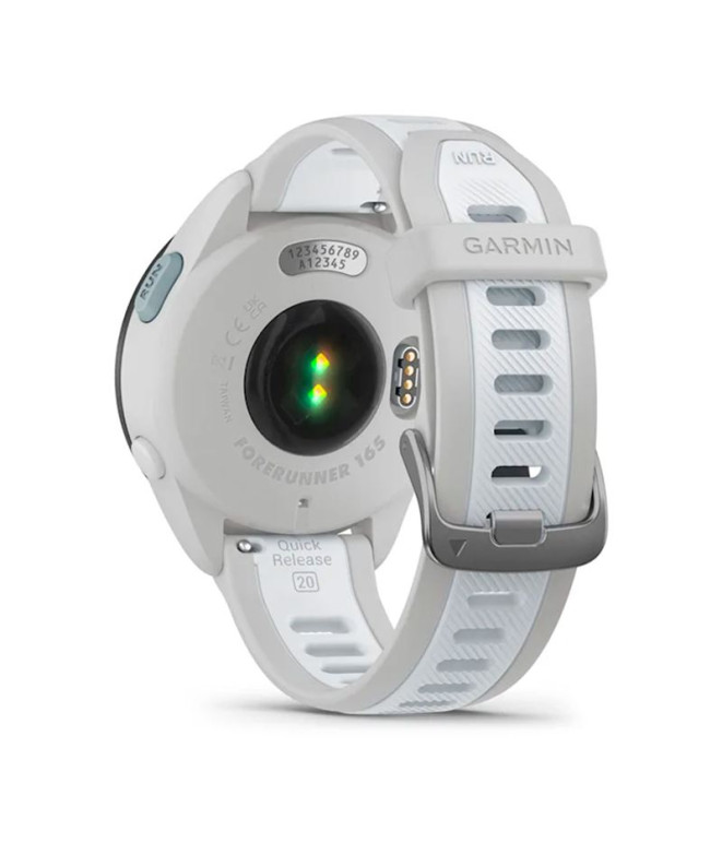 Montre Garmin Forerunner 165 Musique Blanc
