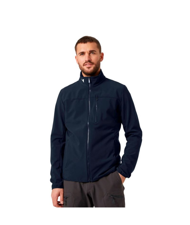 Cortaventos Helly Hansen Crew Softshell 2.0 Azul Marinho Homem