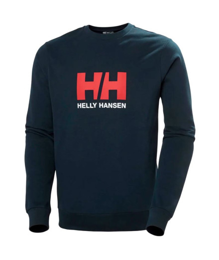 Moletom Helly Hansen Logo Fleece Gráfico Azul Marinho