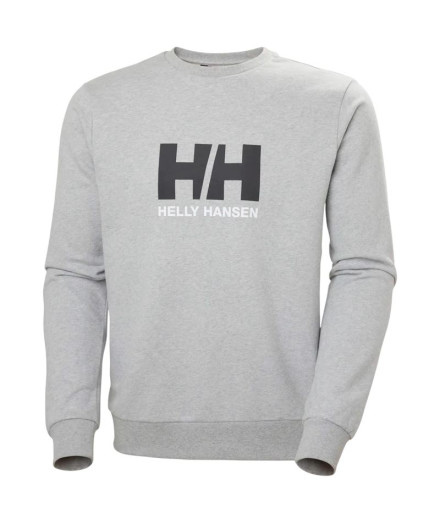 Moletom Helly Hansen Logo Fleece Gráfico Cinza