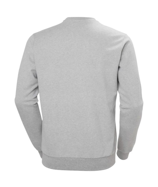Moletom Helly Hansen Logo Fleece Gráfico Cinza