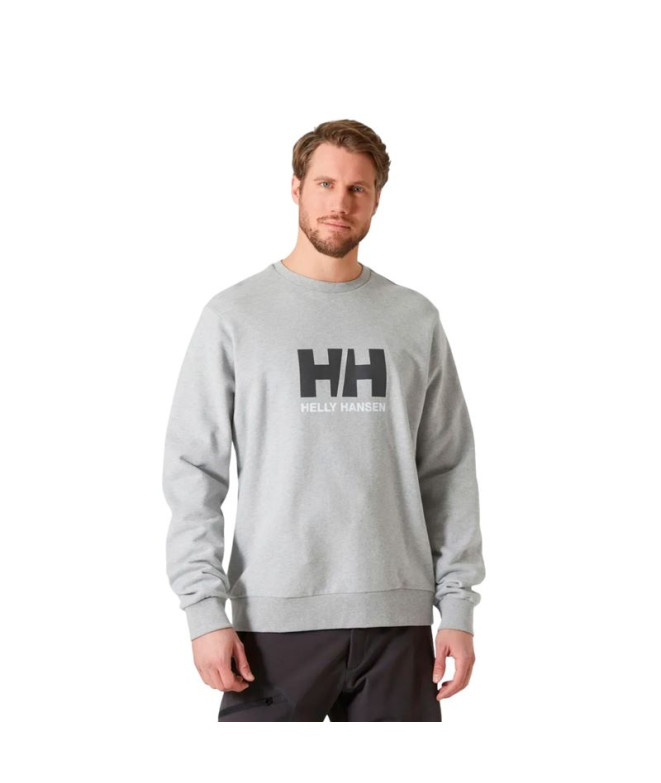 Sweat Helly Hansen Logo Fleece Graphique Gris