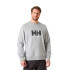 Moletom Helly Hansen Logo Fleece Gráfico Cinza