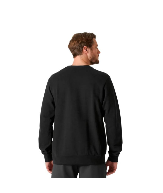 Sweat Helly Hansen Logo Fleece Graphique Noir