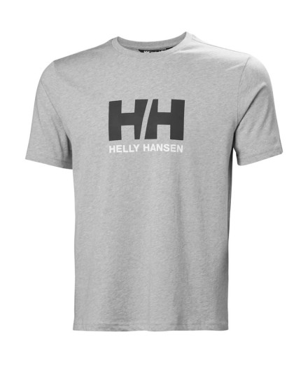 Camiseta Helly Hansen Hh Logo T-Shirt 3.0 Homem Cinza