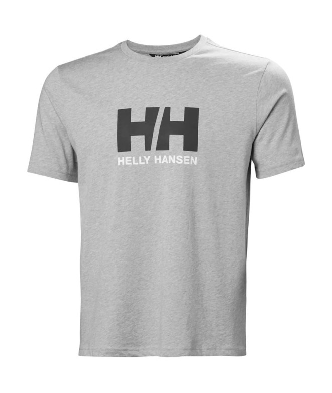 Camiseta Helly Hansen Hh Logo T-Shirt 3.0 Hombre Gris