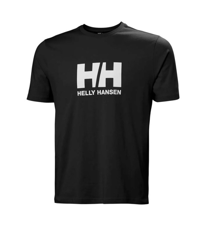 Camiseta Helly Hansen Hh Logo T-Shirt 3.0 Hombre Negro