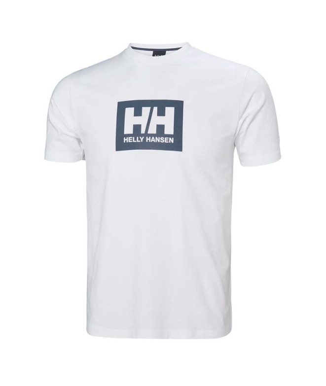 Camiseta Helly Hansen Hh Box T 2.0 Hombre Blanco