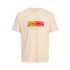 Camiseta Jack and Jones Jorfrederiksberg Infantil Antique White