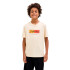 Camiseta Jack and Jones Jorfrederiksberg Infantil Antique White