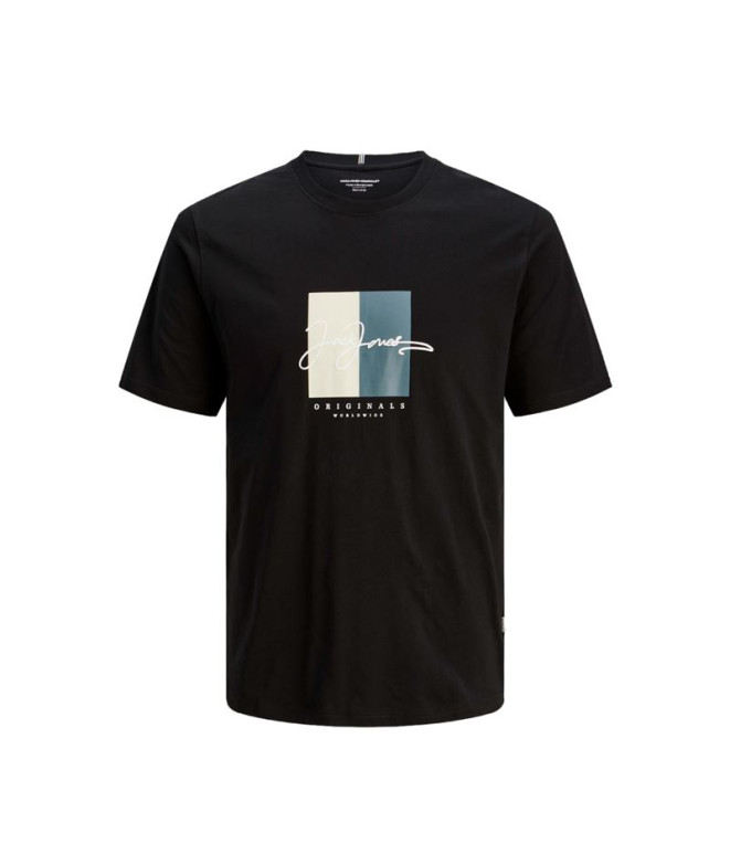 Camiseta Jack and Jones Jorfrederiksberg Infantil Black