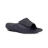 Chanclas de recuperación Oofos Recovery Ooahh Sport Ajustabl Matt Negro