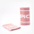 Muñequera de Fitness Picsil Cotton Wristband Rosa 0.2