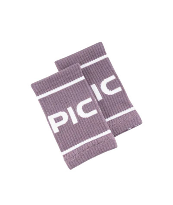Muñequera de Fitness Picsil Cotton Wristband Morado 0.2