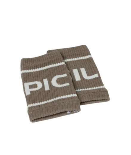 Muñequera de Fitness Picsil Cotton Wristband 0.2 Marrón