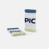 Muñequera de Fitness Picsil Cotton Wristband Blanco 0.2