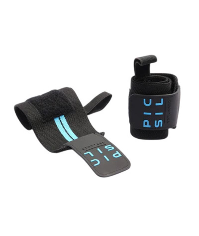 Muñequera Picsil Wrist Wrap Azul/Negro